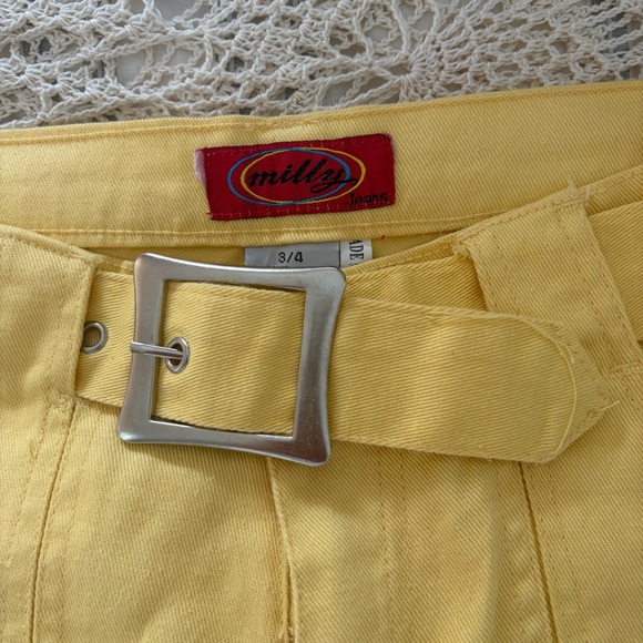 Milly Denim - Milly Bright Yellow Jeans